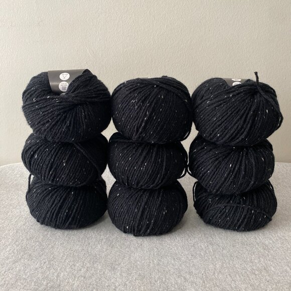 NWT Lamana Como Grande Tweed Colour 01T Black Lot of 9 - Picture 5 of 9